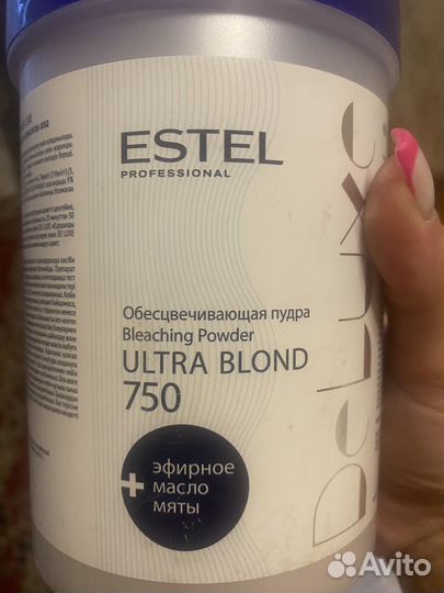 Супра Estel Ultra blond 750