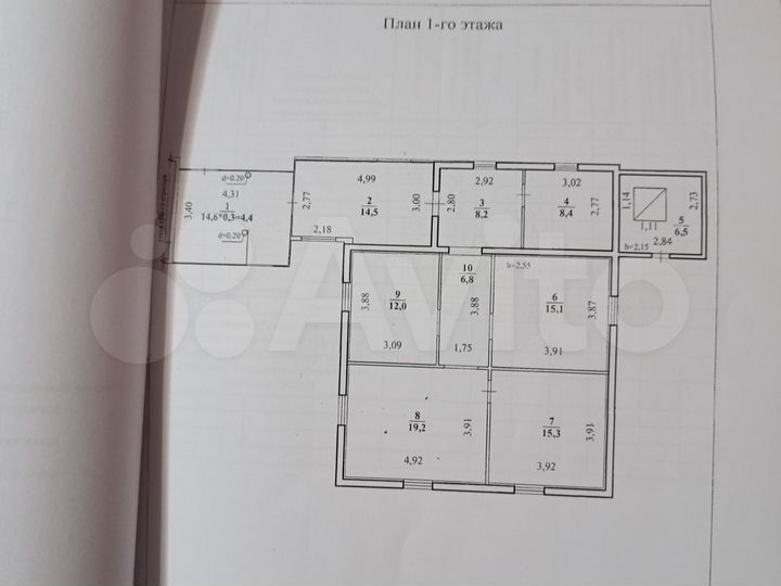 Дом 126,5 м² на участке 17 сот.