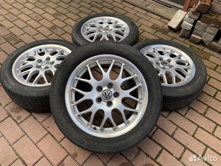 Диски R16 BBS 5x100 с резиной