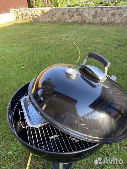 Угольный гриль weber бу