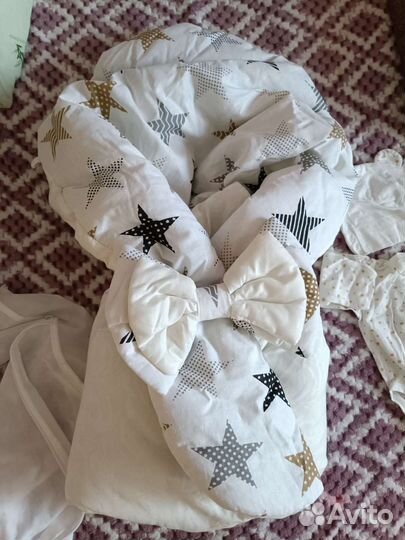 Комплект на выписку, осень/весна