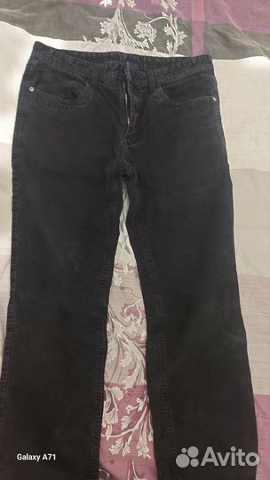 Вельветовые джинсы