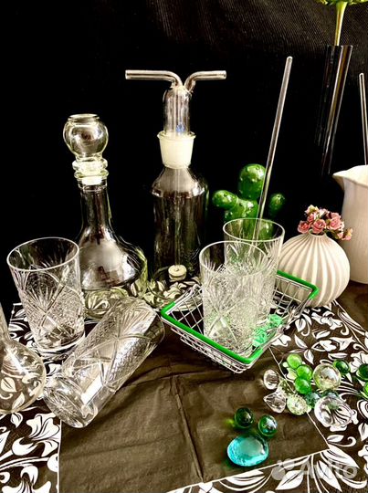 Хрустальные стаканы, бокалы, стопки из СССР