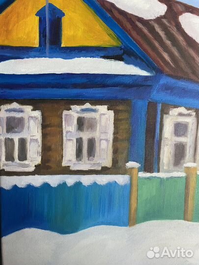 Картина маслом пейзаж