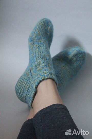 Носки вязанные ручной работы