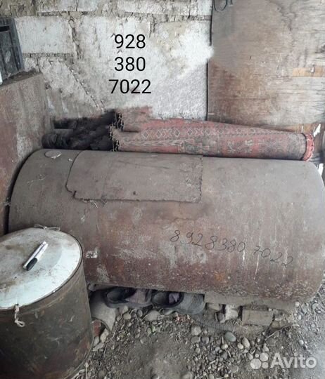 Бочка металлическая