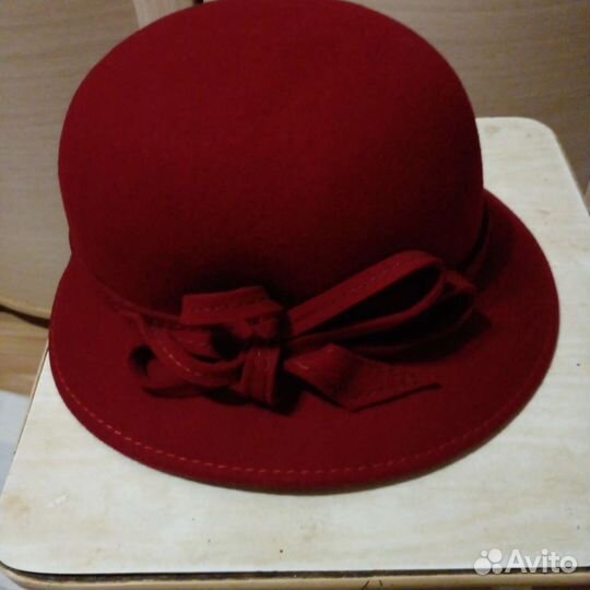 Шляпа фетровая женская
