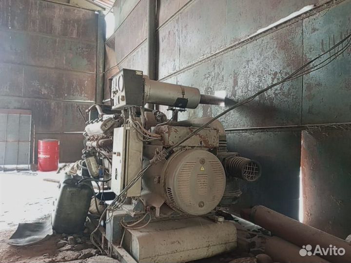 Генератор 100 квт. Двс ямз 238