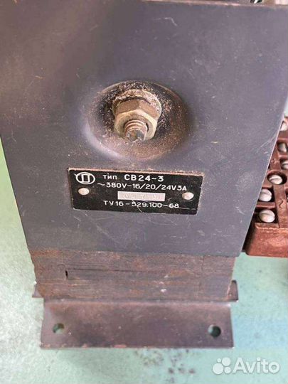 Св24-3, 76 г.в. 380В/16-20-24В/3А