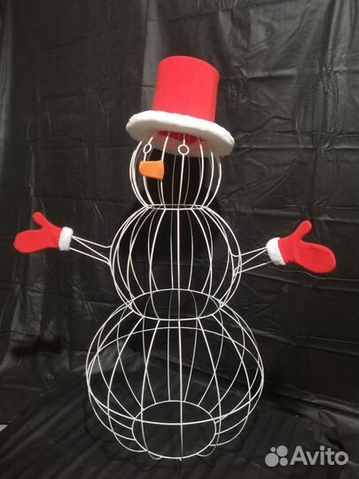 Новогодний снеговик