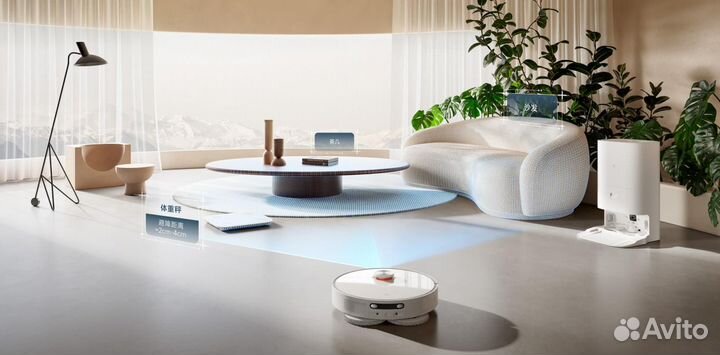 Xiaomi Mijia Omni 2 робот пылесос со станцией само