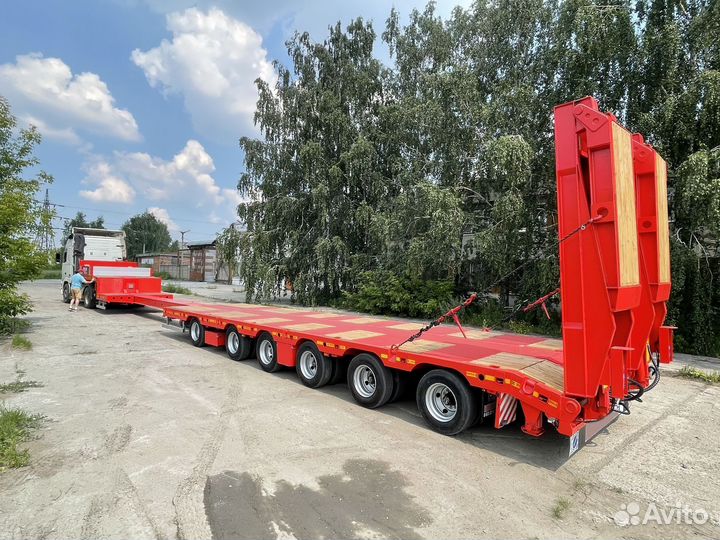 Полуприцеп трал (тяжеловоз) Berger 9855, 2023