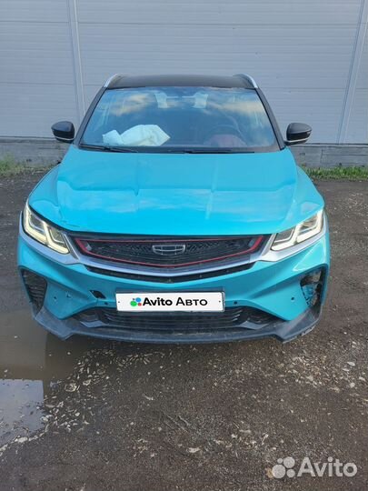 Geely Coolray 1.5 AMT, 2023, битый, 9 000 км