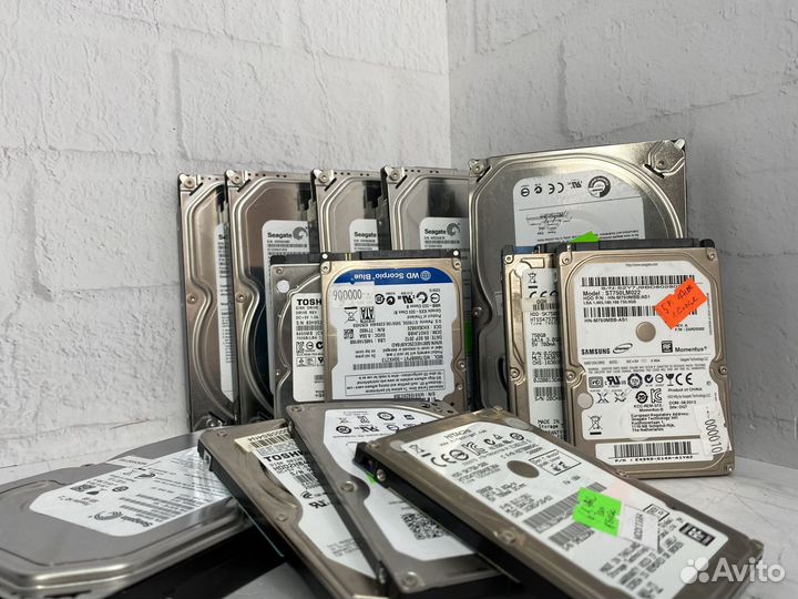 HDD SSD 2,5 3,5 500 Gb 1tb