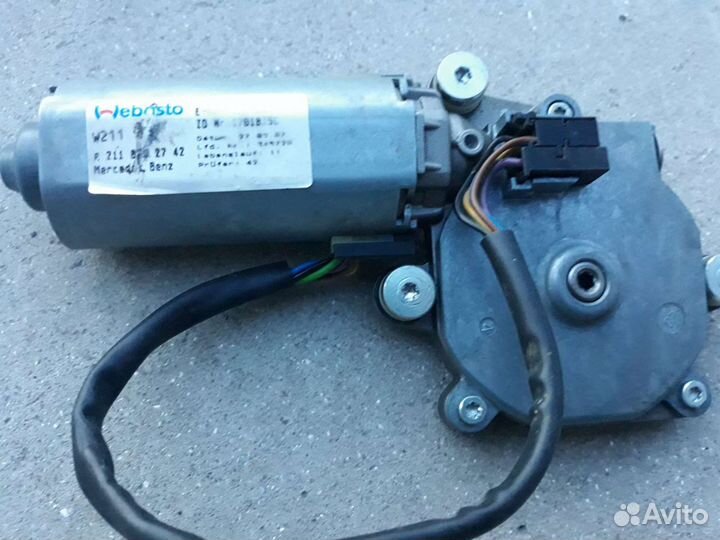 Моторчик люкаBosch Webasto на Mercedes Benz S w221