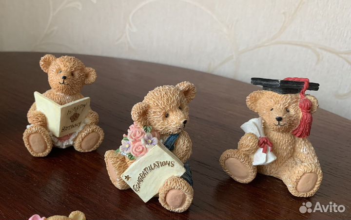 Коллекционные фигурки мишек Тедди