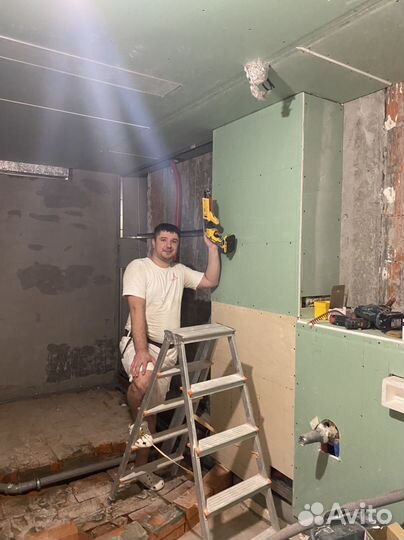 Гипсокартонщик, потолки, перегородки