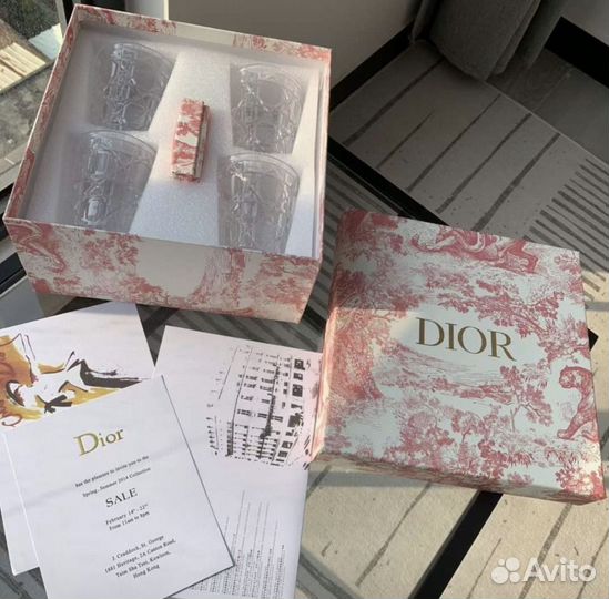 Стаканы Dior Диор