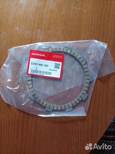 Диск фрикционный. Honda steed 22202-MAE-000