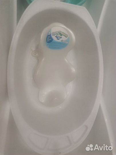 Ванночка для купания + горка