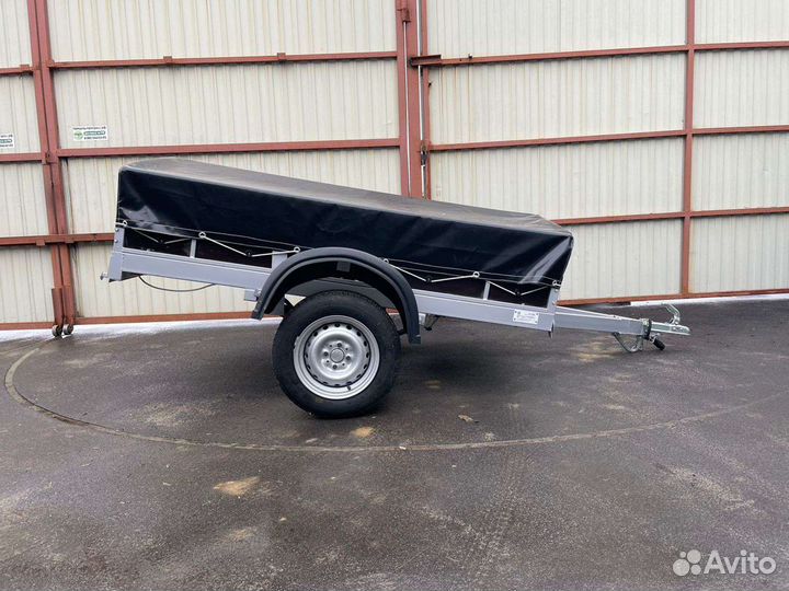 Прицеп фермер 1.95*1.25 с тентом без колес