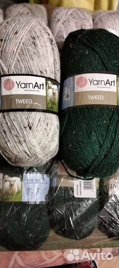 Пряжа твид