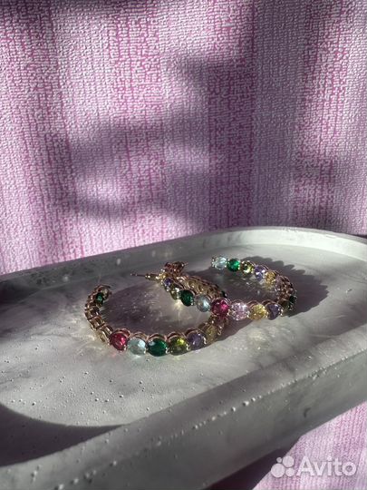 Серьги Кольца