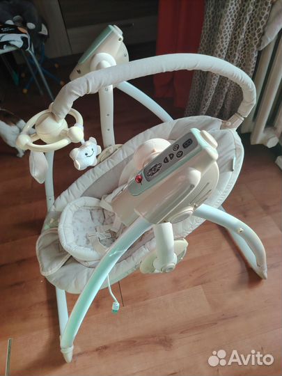 Электрические качели для новорожденных