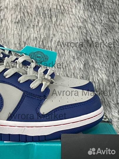 Nike Dunk Low NBA Синие Оригинал