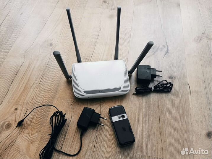 WiFi Mercusys n300 улучшенный + рабочий телефон