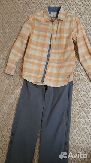 Sela 9лет Рубашка и брюки 134 рост