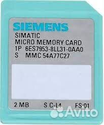 Карта памяти Siemens 6ES7953-8LL31-0AA0