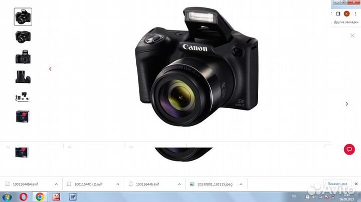 Фотоаппарат canon