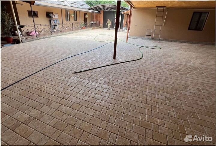 Тротуарная плитка брусчатка