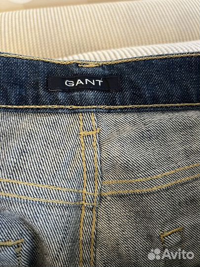 Джинсы gant