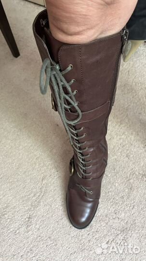 Eber Klaus зимние сапоги 35 р натуральная кожа