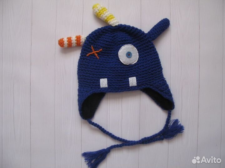 Бу фирменные зимние шапки на ог 49-51-52