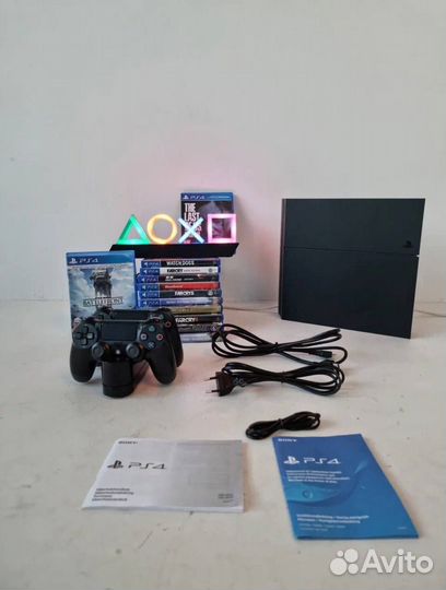 Sony playstation 4 / 750 игр / Гарантия / Доставка