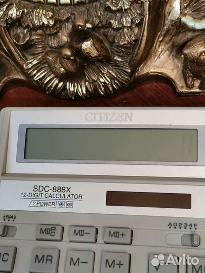 Калькулятор Citizen SDC-888X