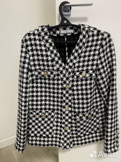 Твидовая кофта