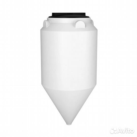 Емкость пластиковая конусная с полным сливом