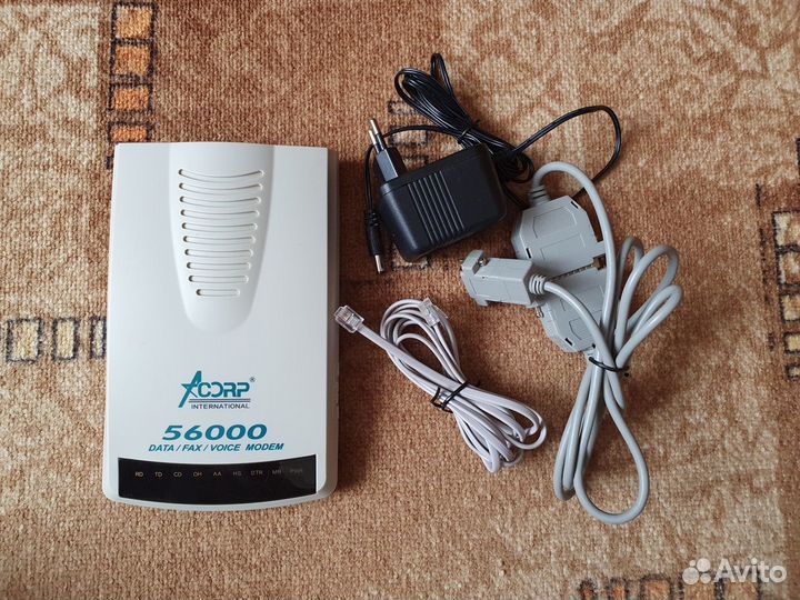Аналоговый факс-модем Acorp Sprinter56K Ext