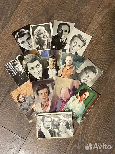 Открытки с фото советских актеров