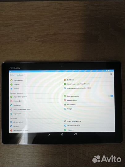 Планшет asus zenpad