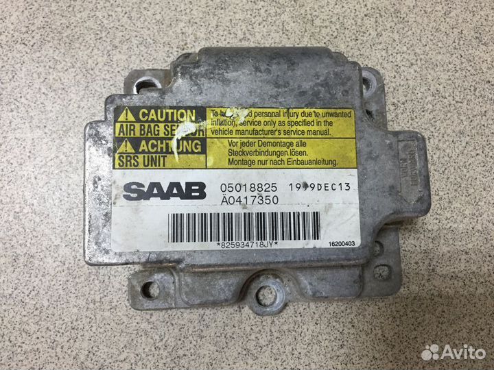 Блок SRS Airbag Saab 9-5