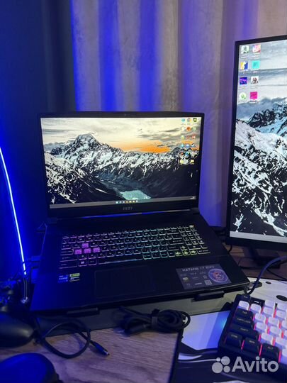 Ноутбук msi katana 17 b12v rtx4070