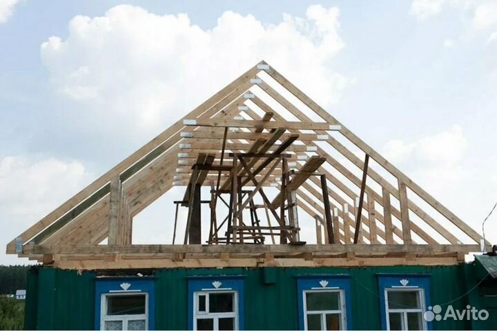 Крыша кровельные работы