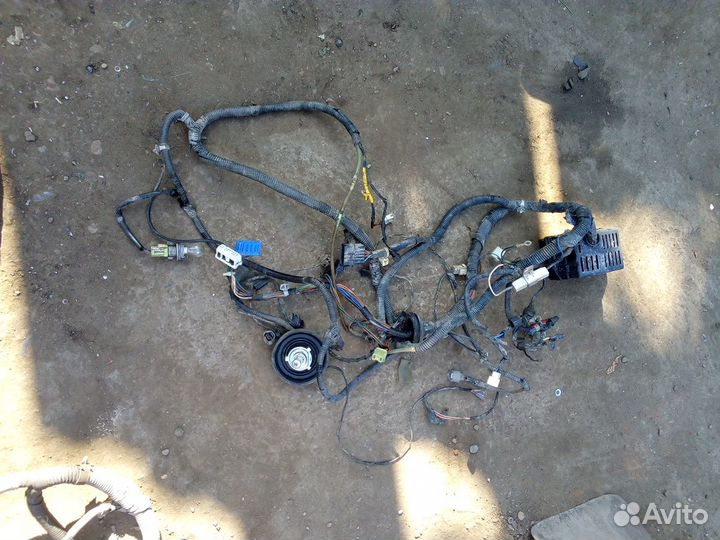 Жгут проводов / проводка на фары с блоком матиз
