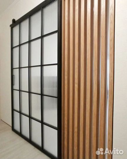 Перегородка матовая