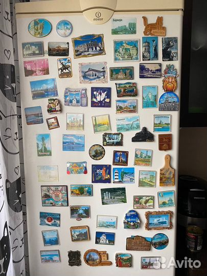 Магнитики на холодильник 72 штуки